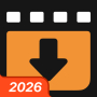 X Downloader & Video Player icon